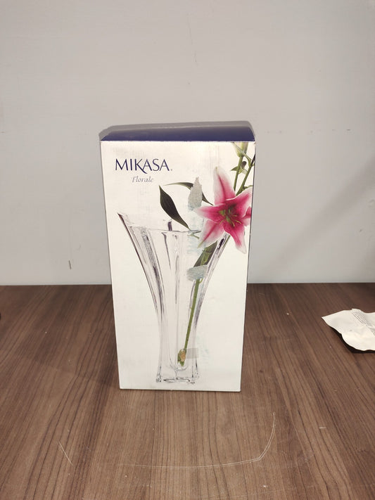 Mikasa Florale Bud Vase - 8" Tall