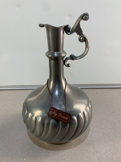 Antique carafe ewer reines zinn edeltin pure pewter real pewter Holland