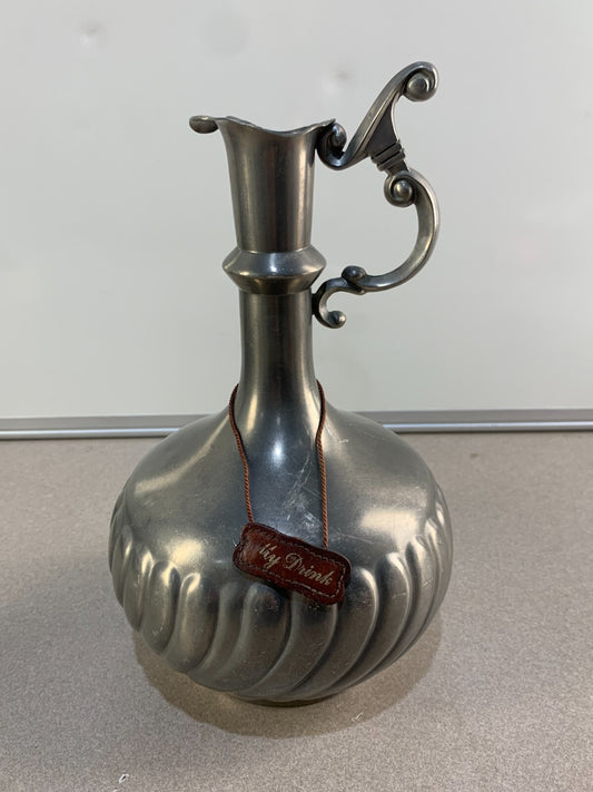 Antique carafe ewer reines zinn edeltin pure pewter real pewter Holland