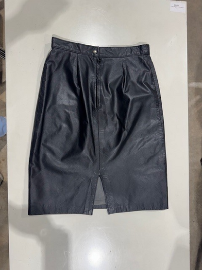 Women Leather Short Skirt