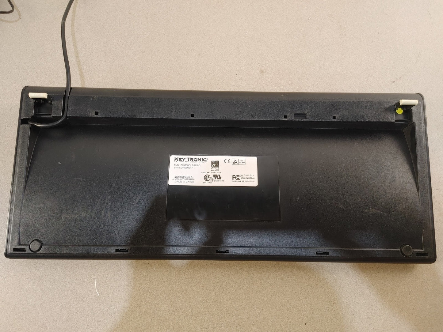 VINTAGE GOOD CONDITION KeyTronic PS/2 Vintage Wired Keyboard Black