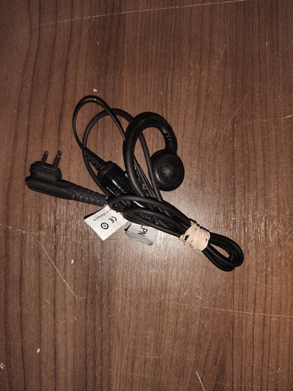 Motorola Swivel Earpiece PTT KIT HKLN4604B for Motorola Radios - 1