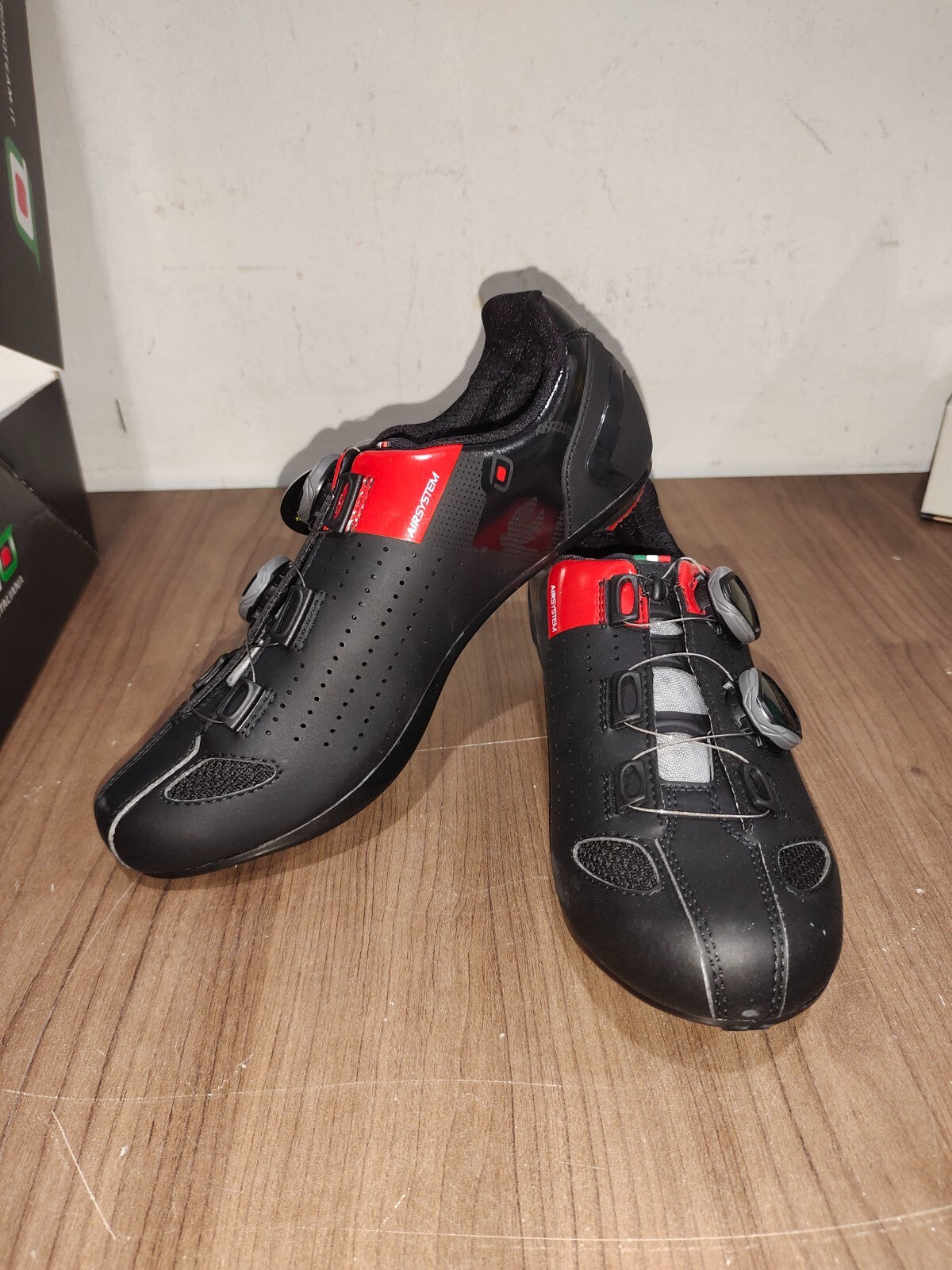 Crono CR-2-17 Nylon Cycling Shoes - Nero Black - Size - 40 (EUR)