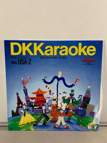 DK KARAOKE English Song Series Laserdisc LD MAL USA-2 Multiplex Laser Disc