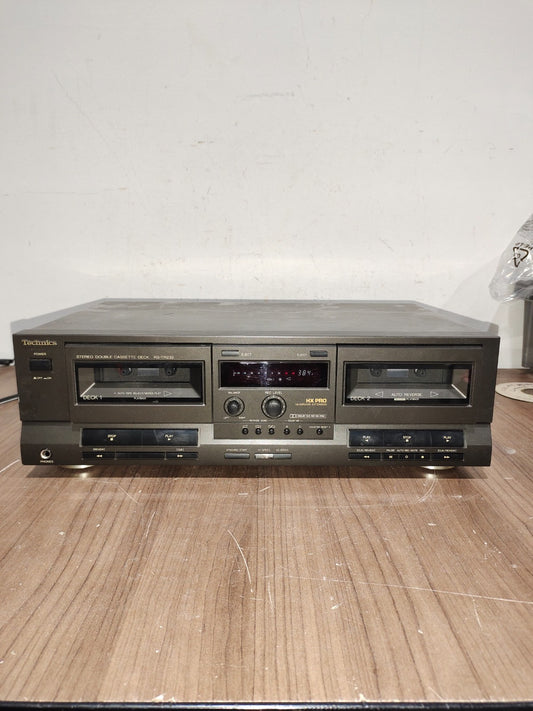 Technics RS-TR232 Stereo Double Cassette Deck Player/Recorder (broken)