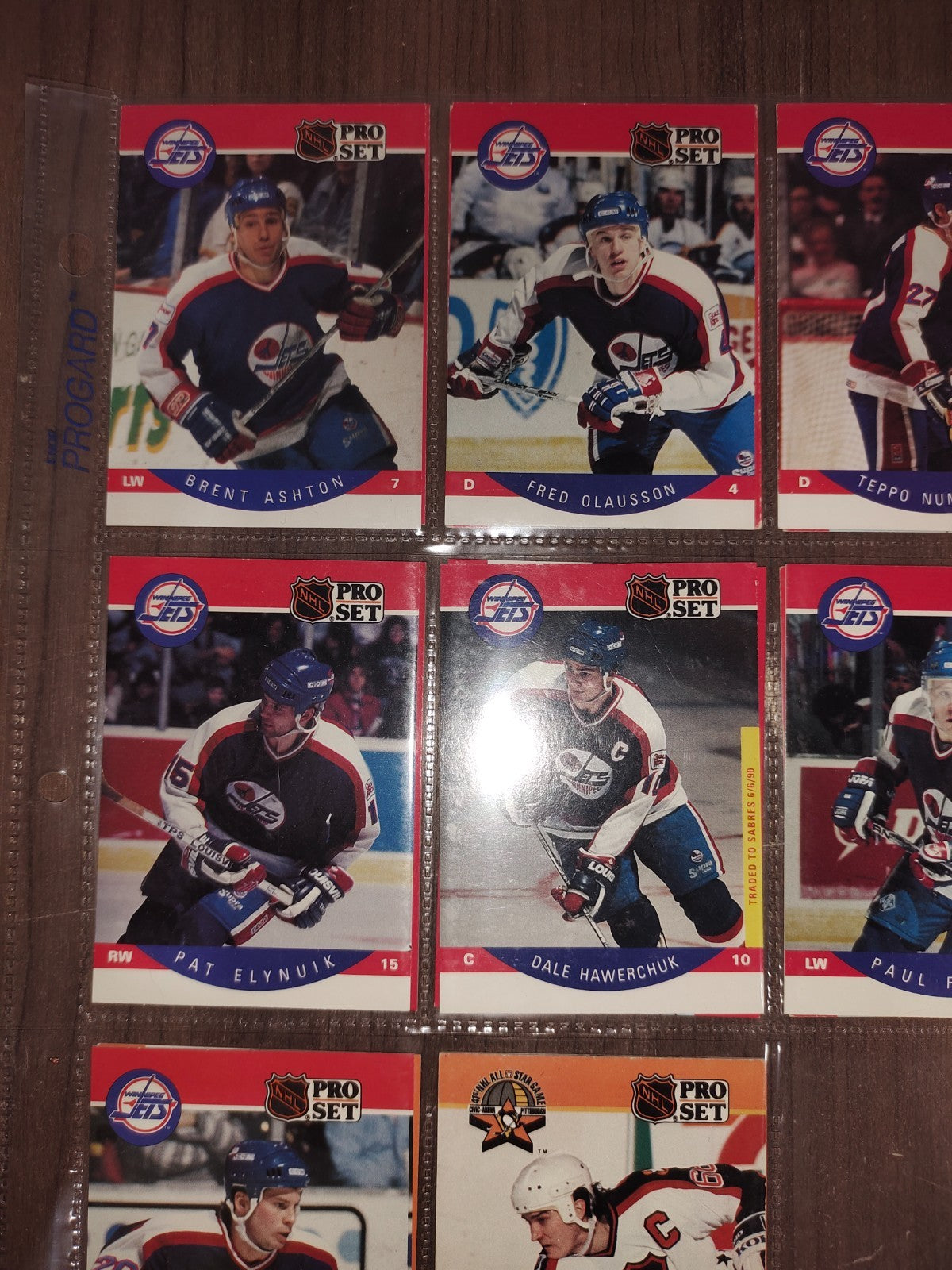 Rare Collectible NHL - Assorted Cards (Set - 4-44) PRO-SET - Set of 16 Cards