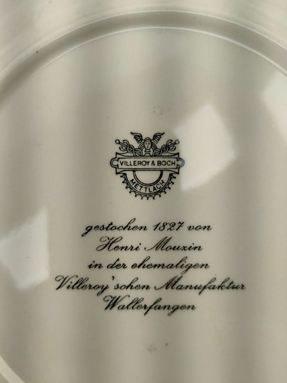 Villeroy & Boch Mettlach Printemps Season plate