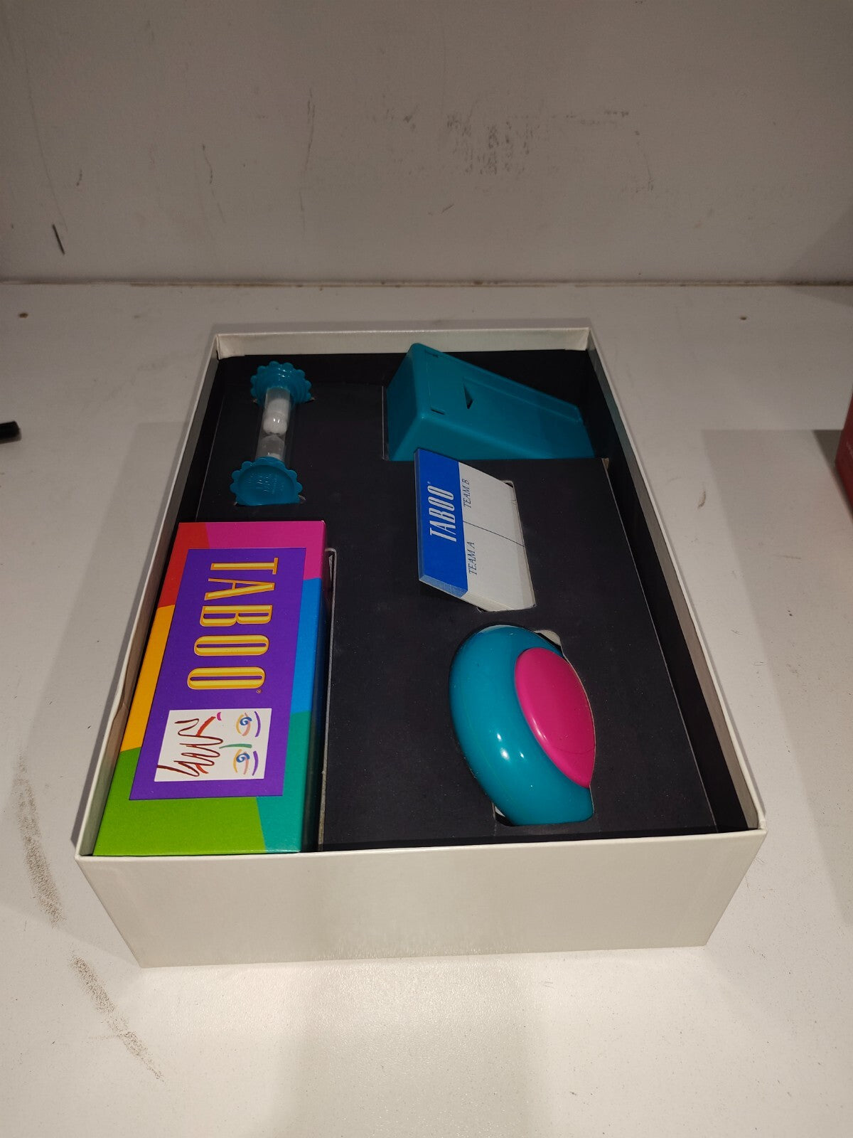 Vintage Taboo Board Game 1989 Milton Bradley