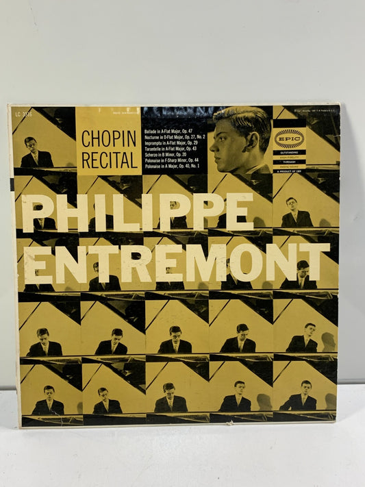 Frederic Chopin, Philippe Entremont - Chopin Recital (LP, Vinyl)