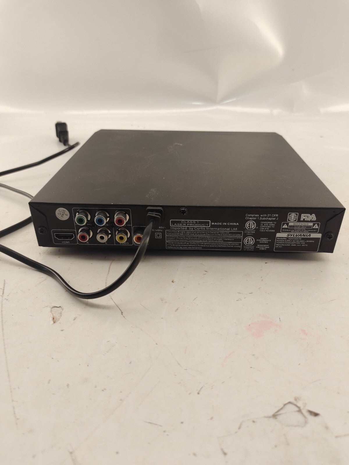 Sylvania SDVD6670 HDMI High Definition DVD Player with USB Port