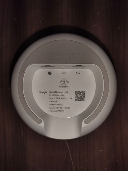 Google Nest WiFi H2D 2nd Gen Mesh AC2200 Router