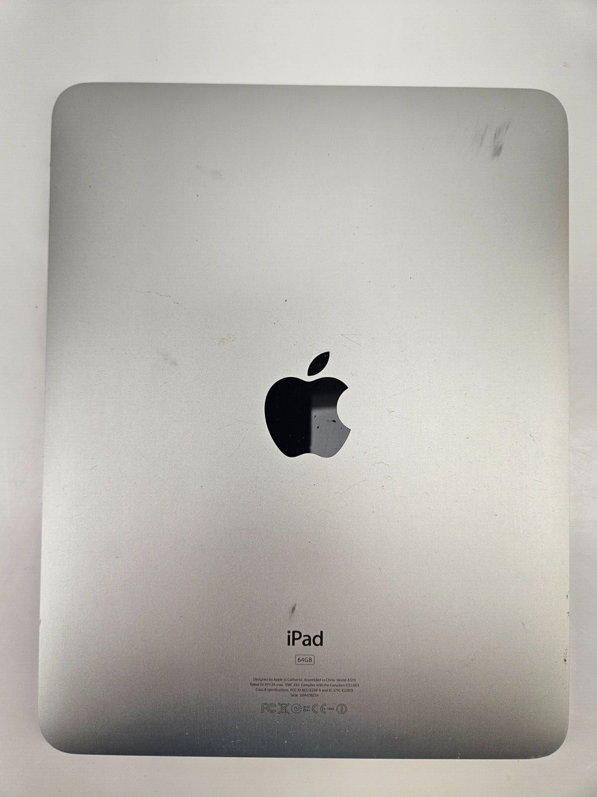 Apple iPad 64GB Silver A1219 *Parts or Repair*