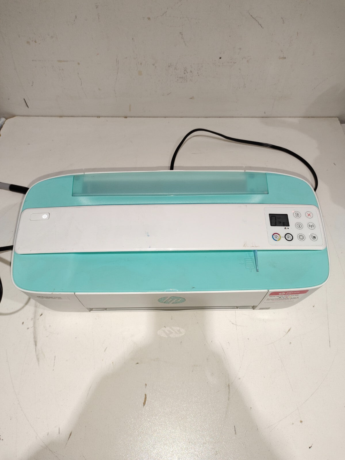 HP DeskJet 3755 Green Wireless All-in-One Color Inkjet Printer
