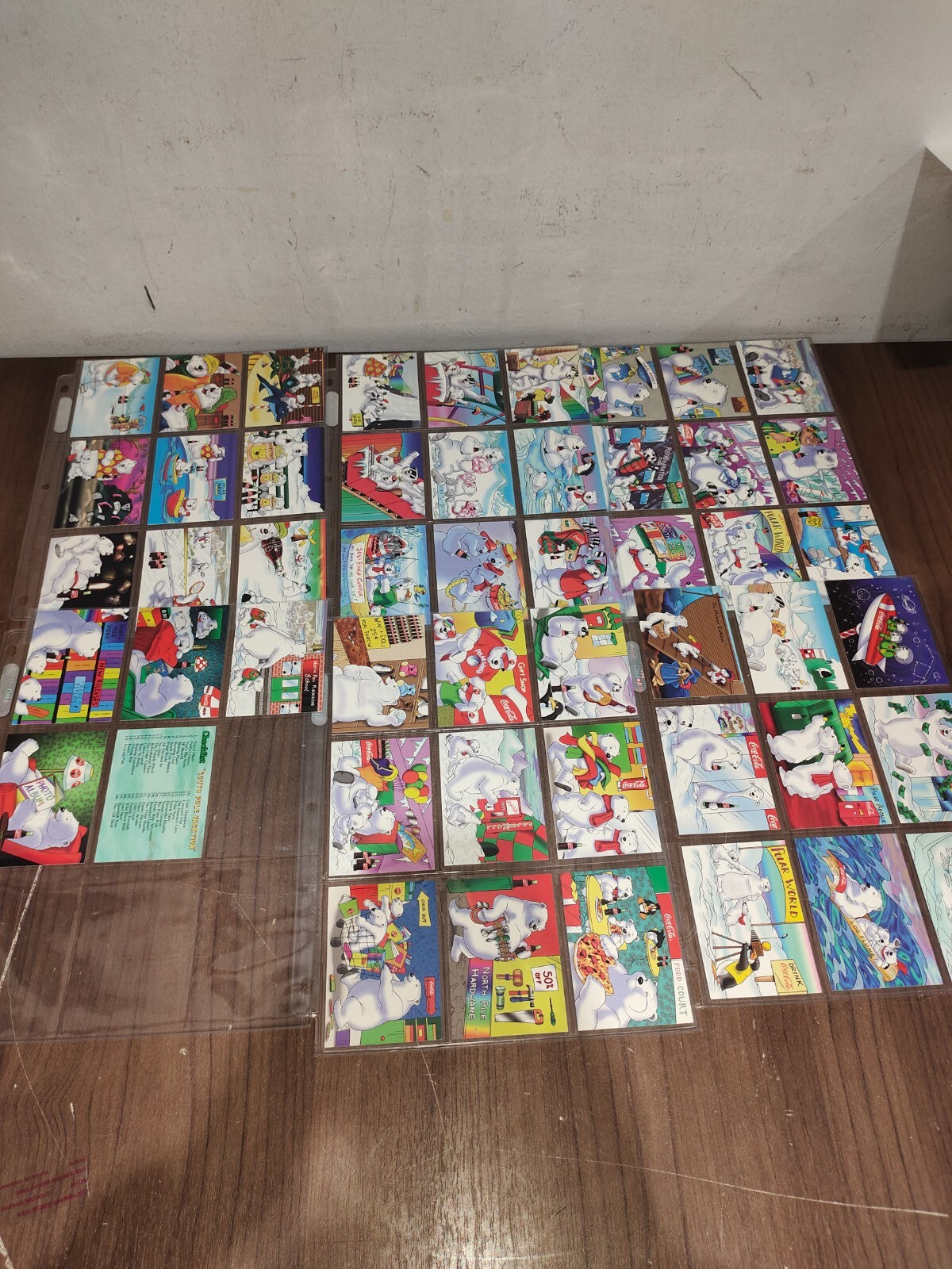 Vintage Collectible Coca-Cola Cards - South Pole Vacation Collectio- #1-50 Cards