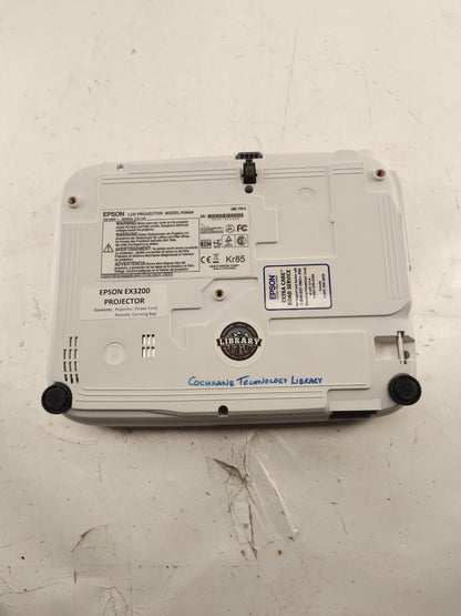 Epson LCD Projector Model H369A - Tint Yellow Bulb Needs Replacement
