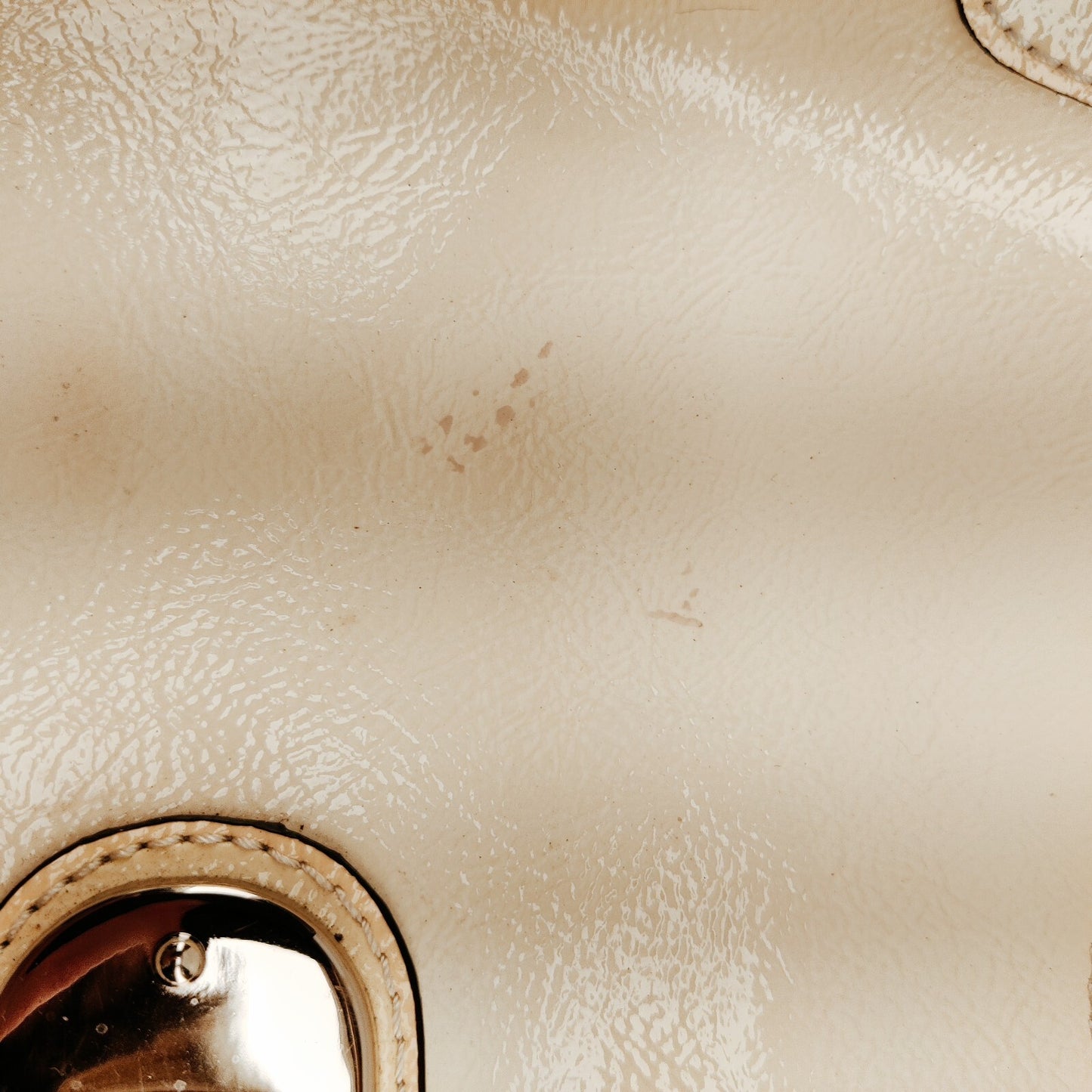 Guess White Cresent Y2K Shoulder Bag