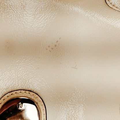 Guess White Cresent Y2K Shoulder Bag