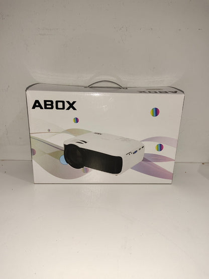Abox T22 Led Video Projector - White