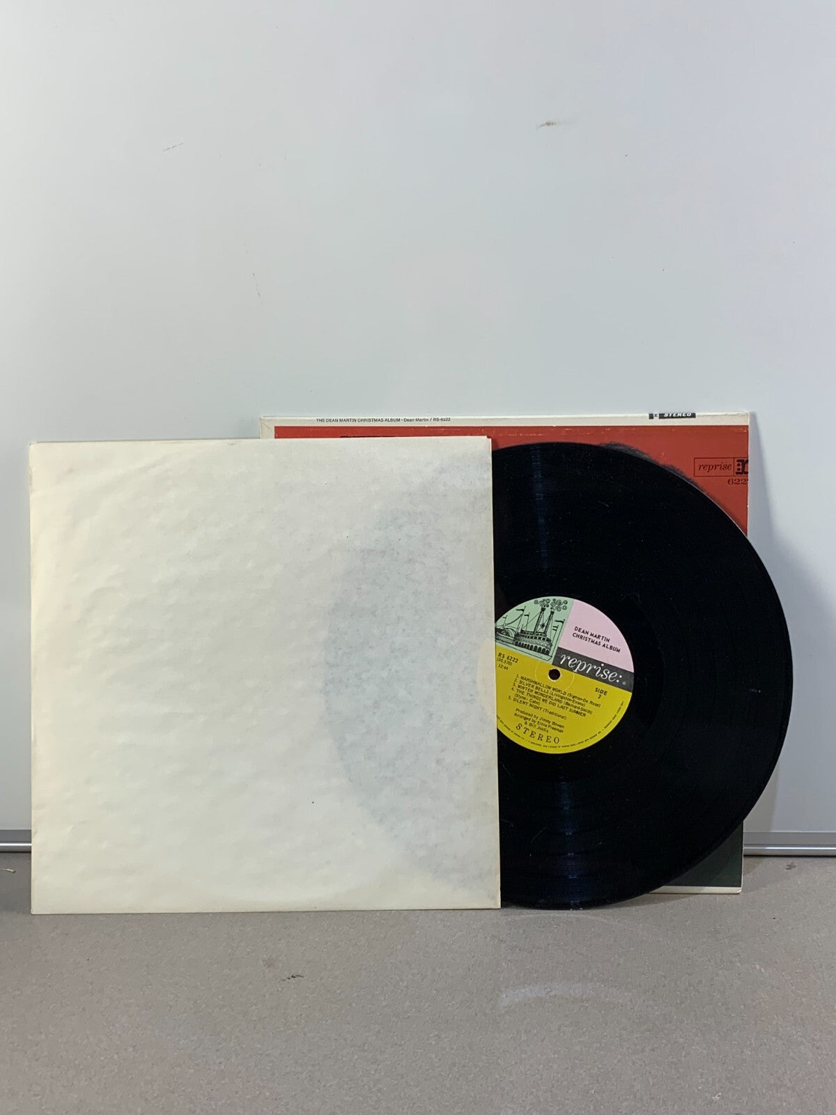 Dean Martin – Christmas Album LP Reprise Stereo VG+ Holiday Crooner Classic