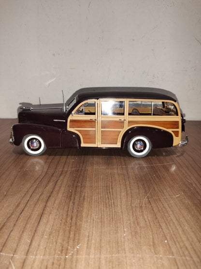 MAISTO 1948 CHEVY FLEET MASTER BROWN (WOODY) Special Edition  1:18 SCALE DIECAST