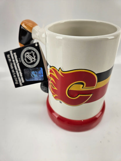 Calgary Flames Hockey Stick  Beer Stein