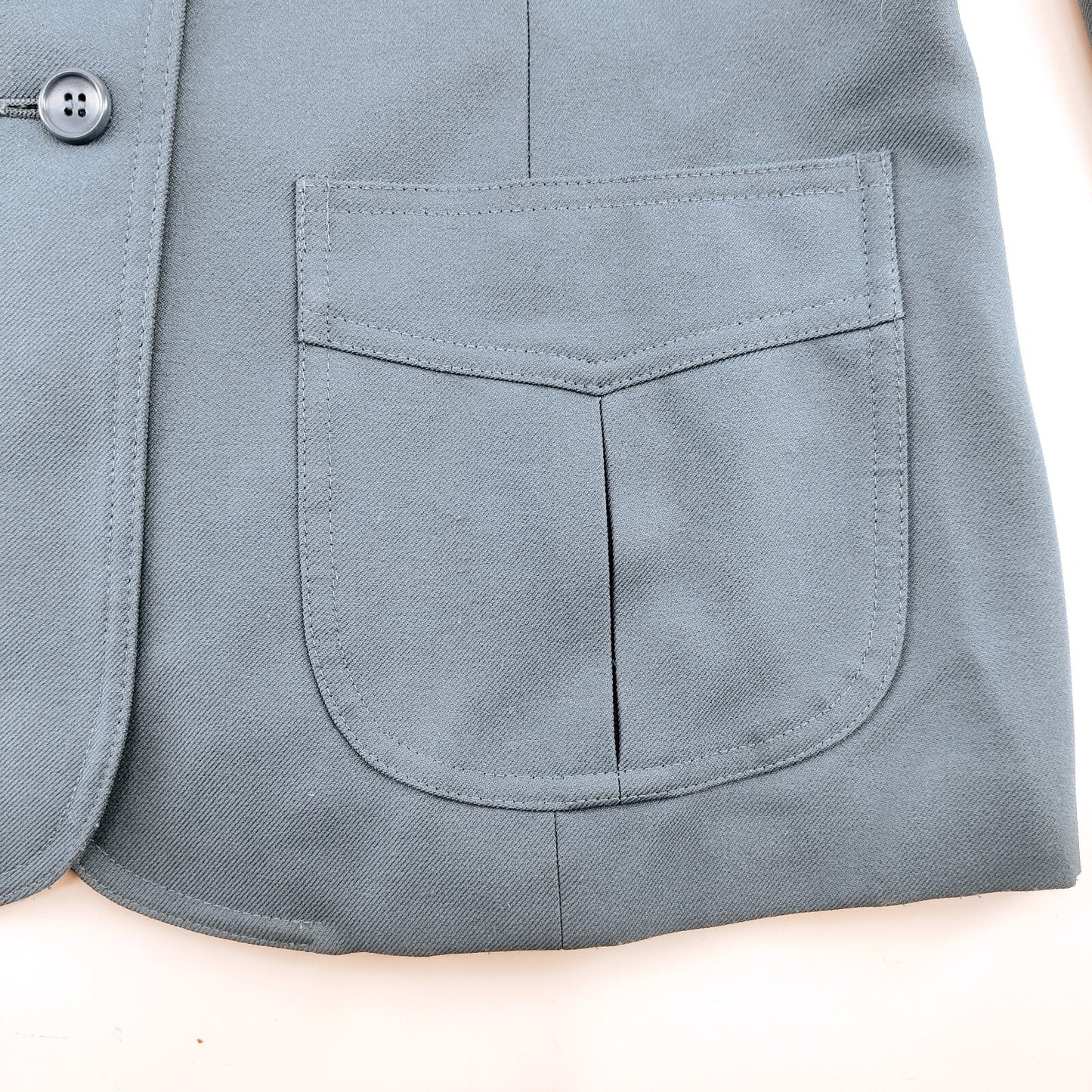 Vintage 1960s Talk Abouts Women's Blue Blazer