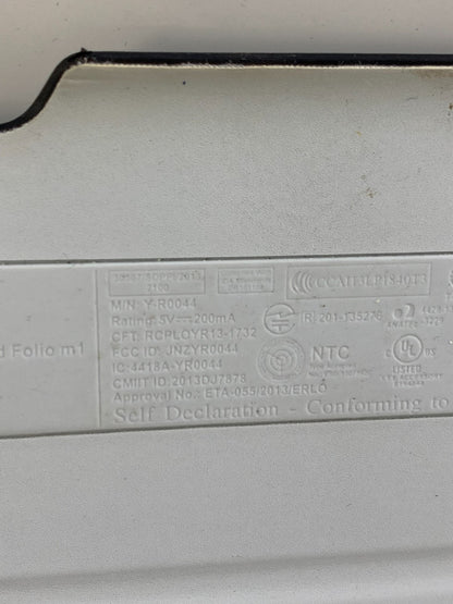 Logitech Y-R0044 Ultrathin Bluetooth Integrated Keyboard Folio ml for iPad Air