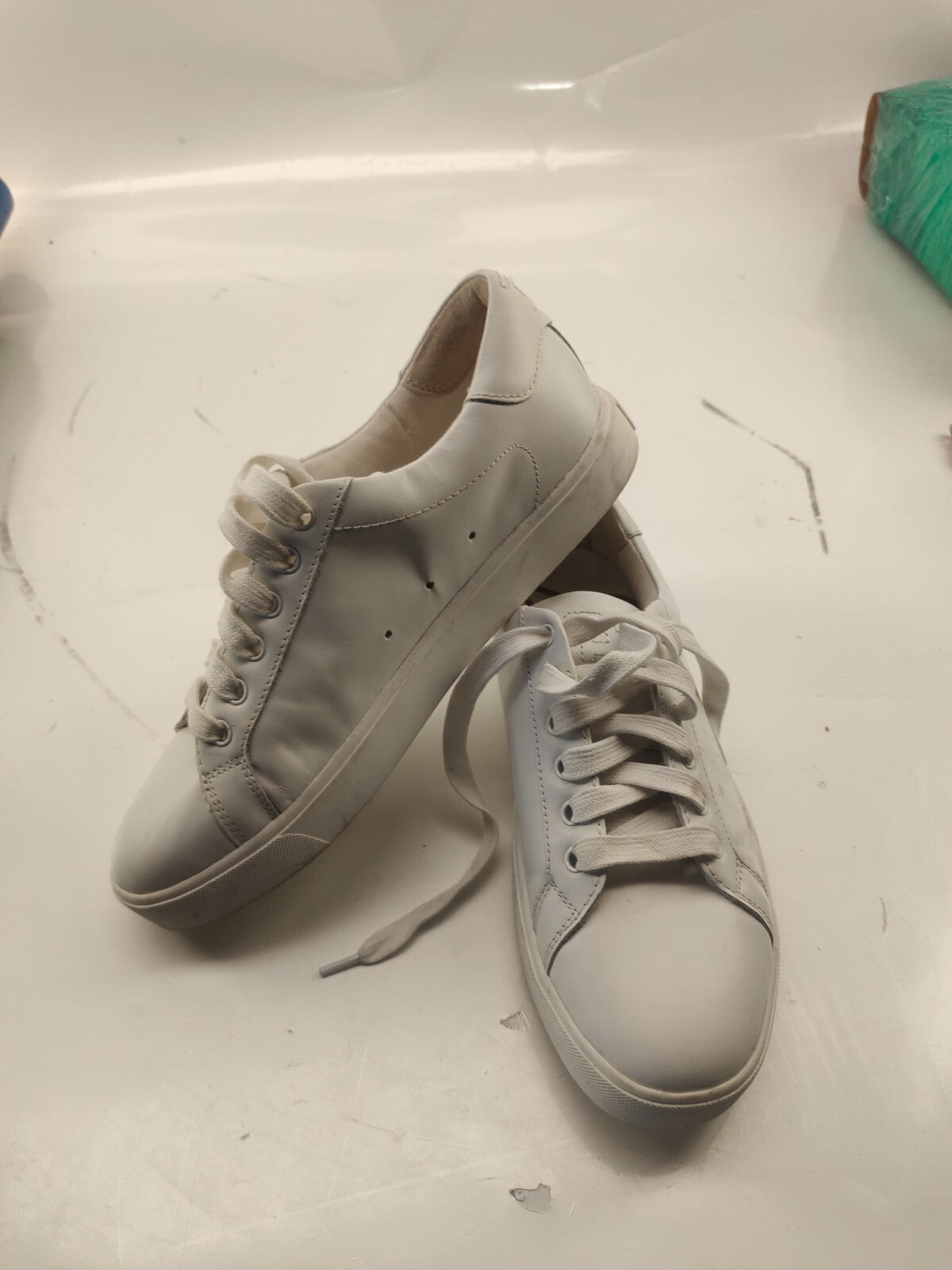 Sam Edelman Women's Ethyl Bright White Fashion Sneaker Size 8M