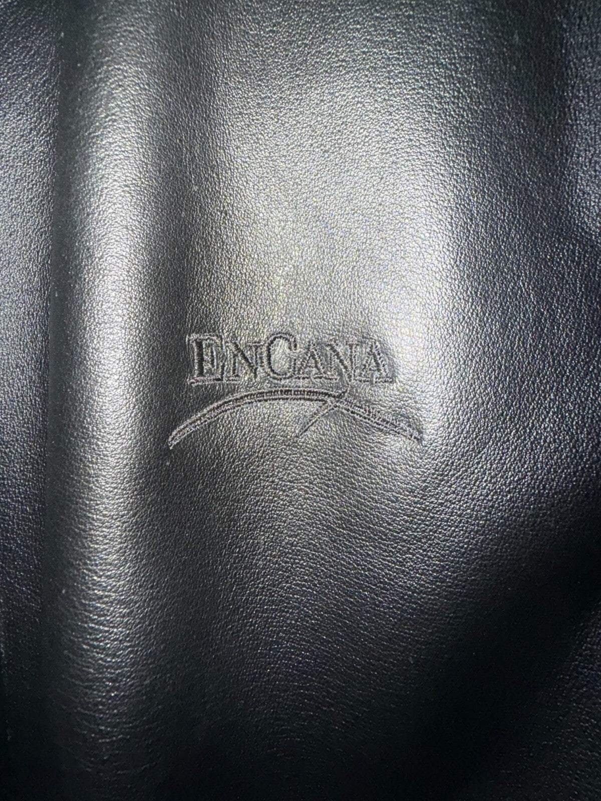 Amanati Leather Bomber JACKET Size-L