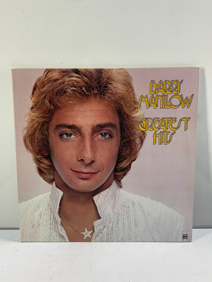 BARRY MANILOW Greatest Hits Disco Vinyl Double LP Record A.M. Gold 1978 Arista