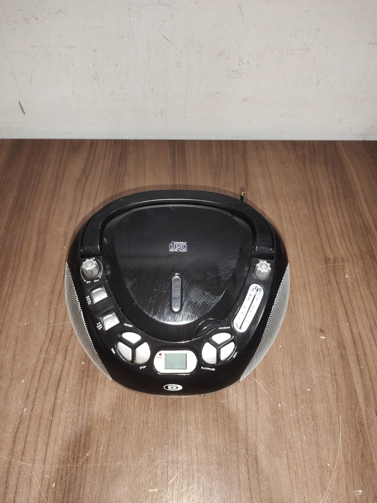 Durabrand Compact Disc Digital Audio Radio - Black - 1021