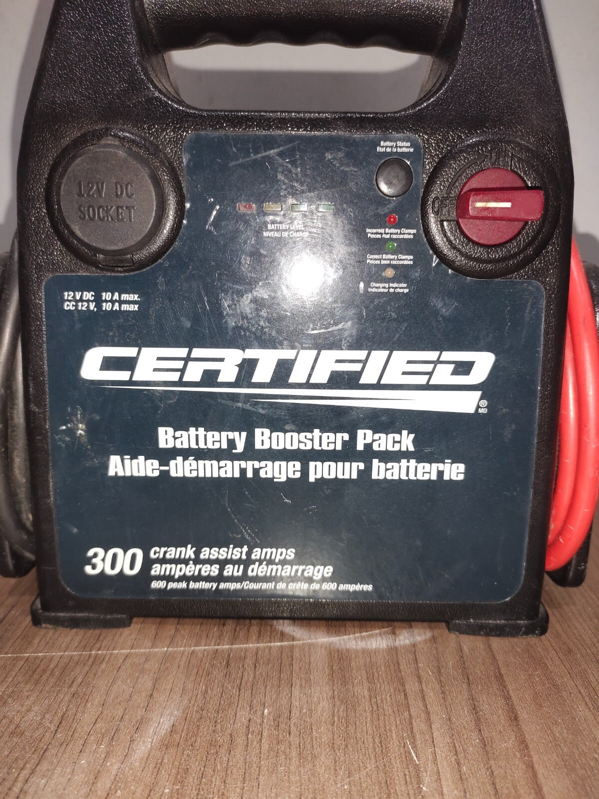 Certified Battery Booster Pack - 300 Crank Assist AMPS