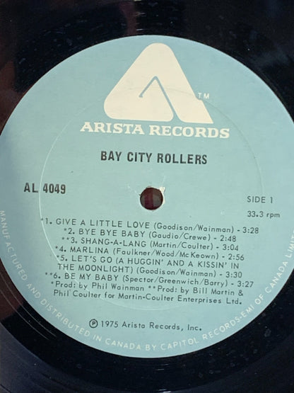 Bay City Rollers - Bay City Rollers 1975- Arista AL 4049 Vinyl LP