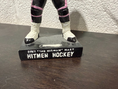 BRET HART Wendy's Bobblehead Calgary Hitmen Hockey 7"