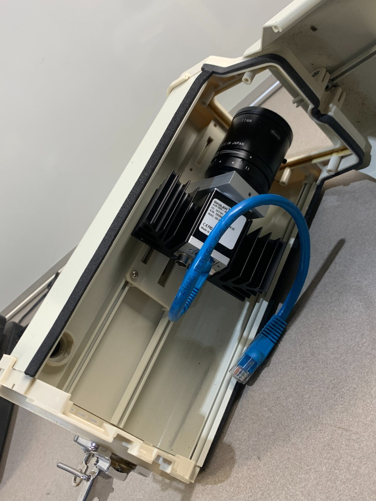 CCTV Camera W/ Basler ace U acA1920-40gc & LMVZ4411 | 1/1.8" 4.4~11mm Varifocal