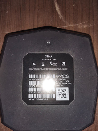 XFINITY Xi6-A Model AX061AEI 4K Streaming TV Box