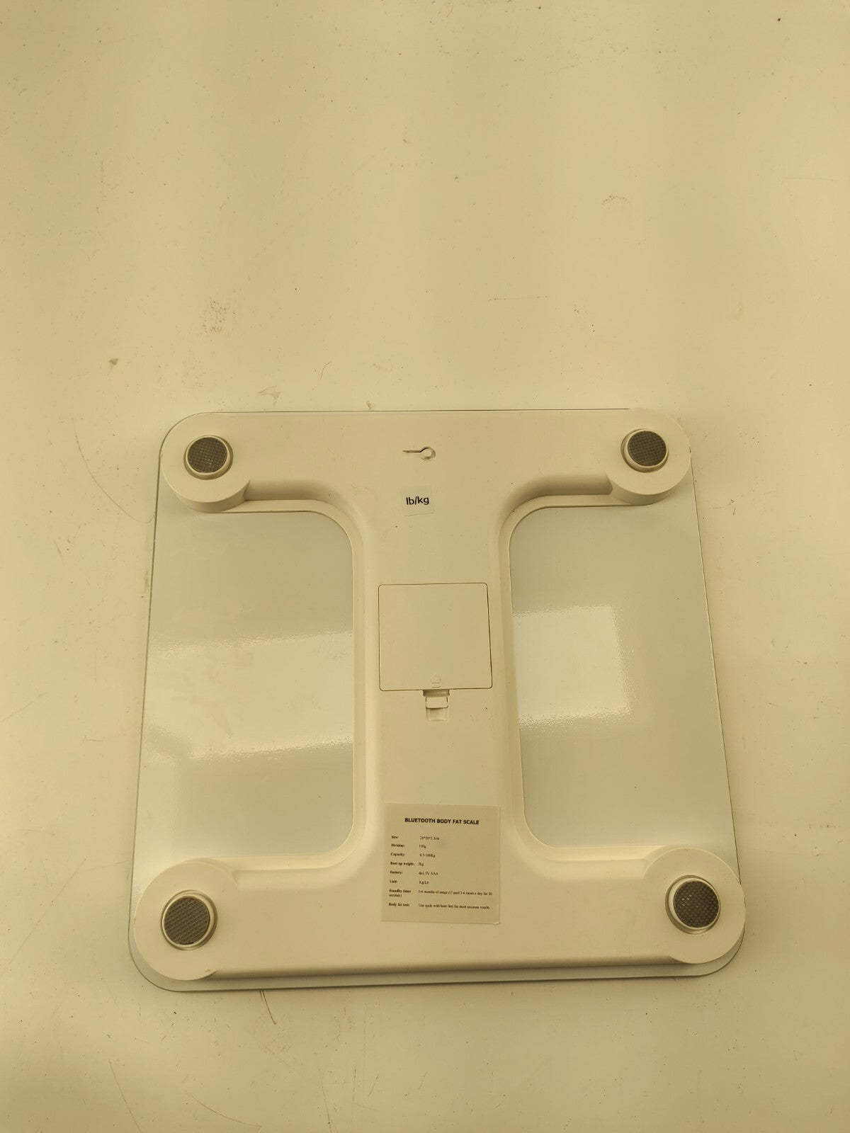 GAIAM Wireless Smart Weight Scale 6mm Tempered Glass