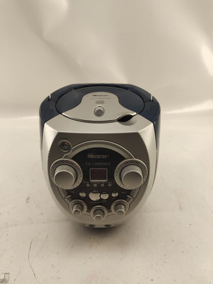 Memorex Portable CD  Graphics Karaoke System MKS2112NBL