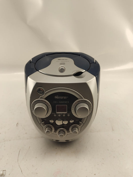 Memorex Portable CD  Graphics Karaoke System MKS2112NBL