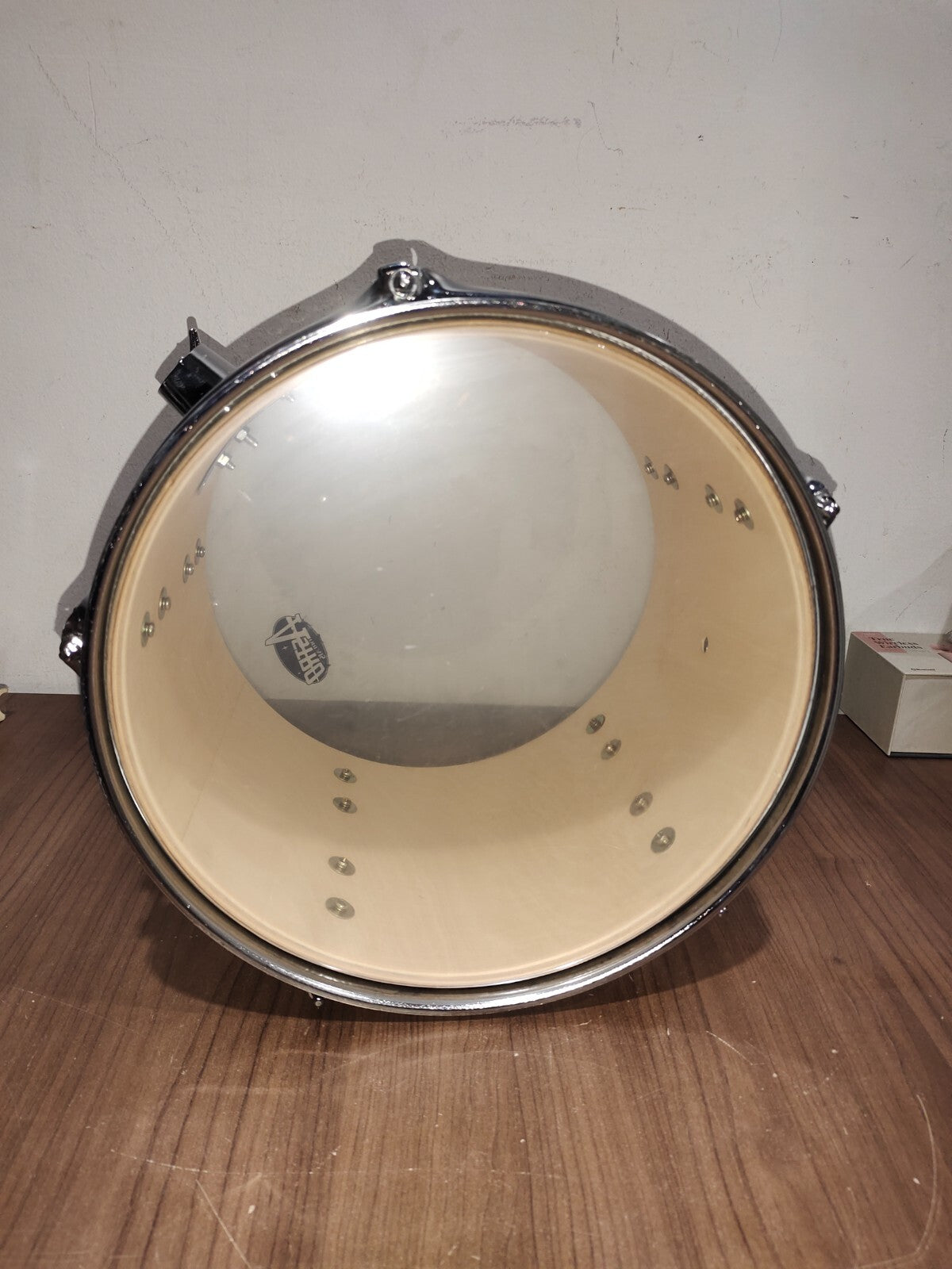 Astro Drums Musical Instrument - 12 x 8 inches Black Drum
