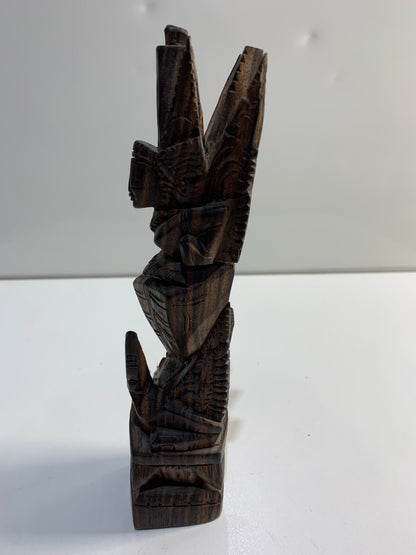 Wood Carved Vishnu Garuda Bird Decorative Art Sculpture
