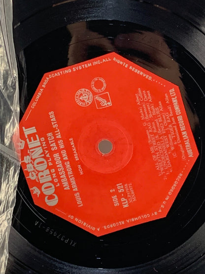 European Concert Recordings by Ambassador Satch LP