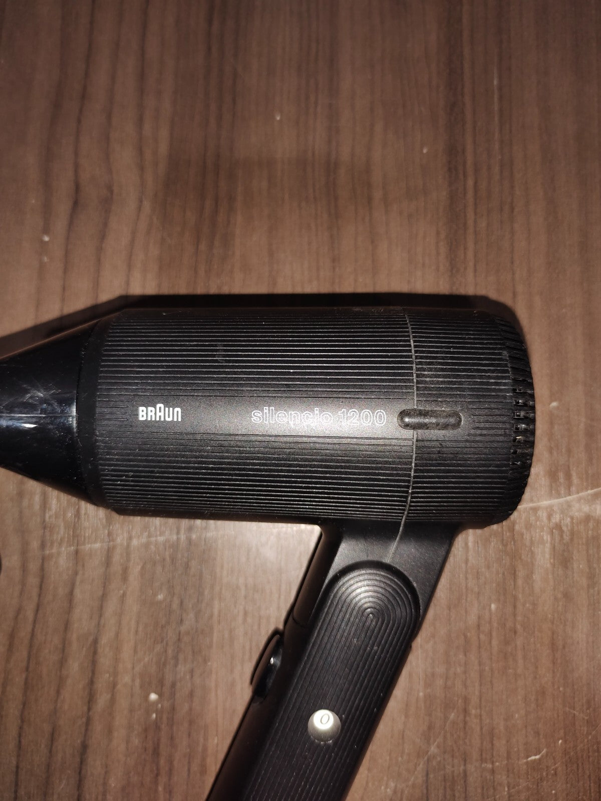 Vintage Braun Silencio 1200 1200W Quiet Foldable Travel Hair Dryer