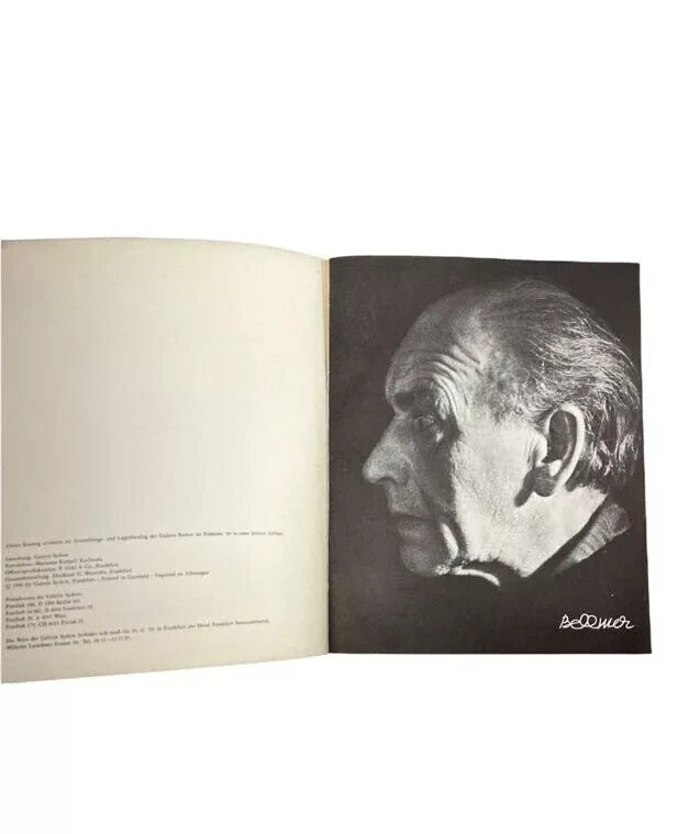 Petite Traite de Morale | Hans Bellmer, Galerie Sydow Frankfurt 1969 | Rare