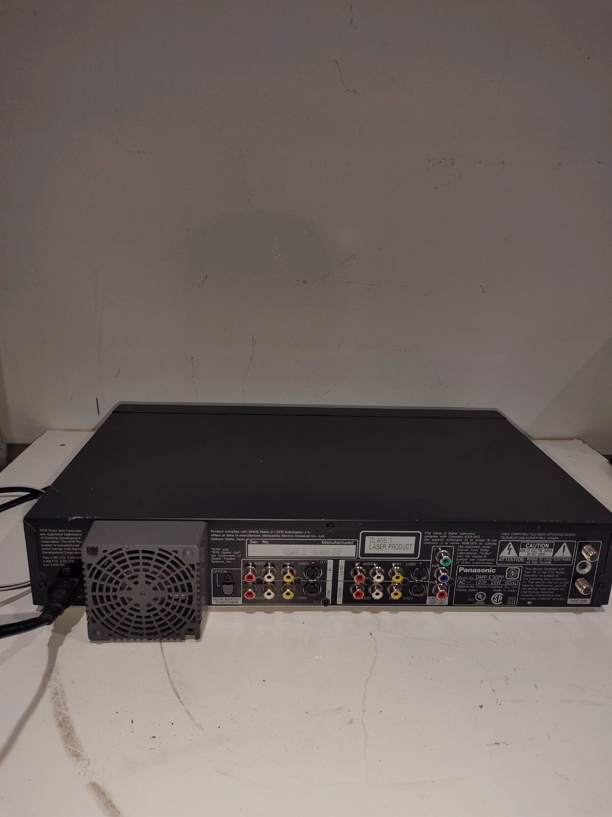 Panasonic DMR-E30PP : DVD-RAM/DVD Video Recording - Black