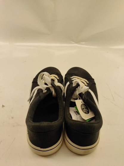 GEORGE Girls' Evelyn Sneakers - Black (Size US-5)