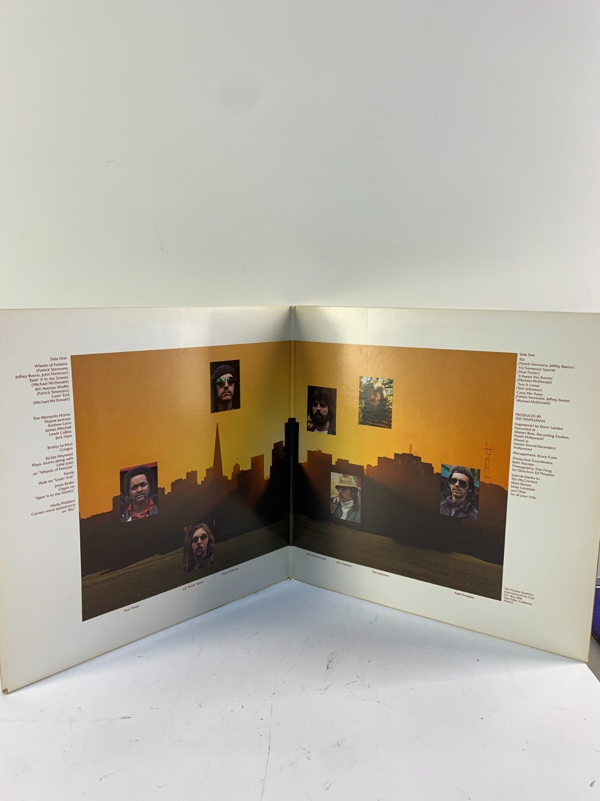 Doobie Brothers - Takin' It To The Streets (Classic Rock) Vinyl LP 1976 Warner