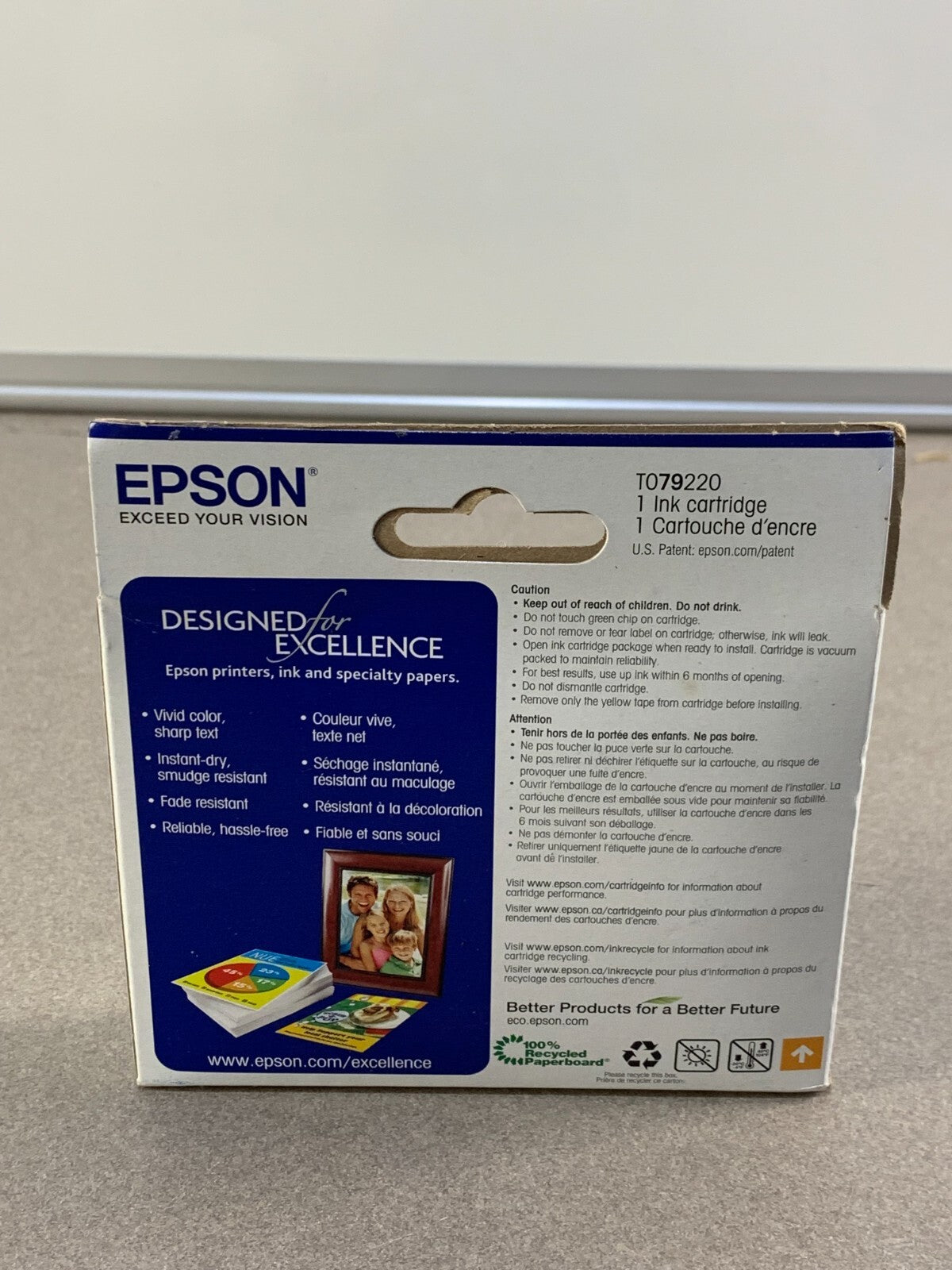 Epson T079420 (79) Cyan High Capacity Printer Ink Toner Cartridge