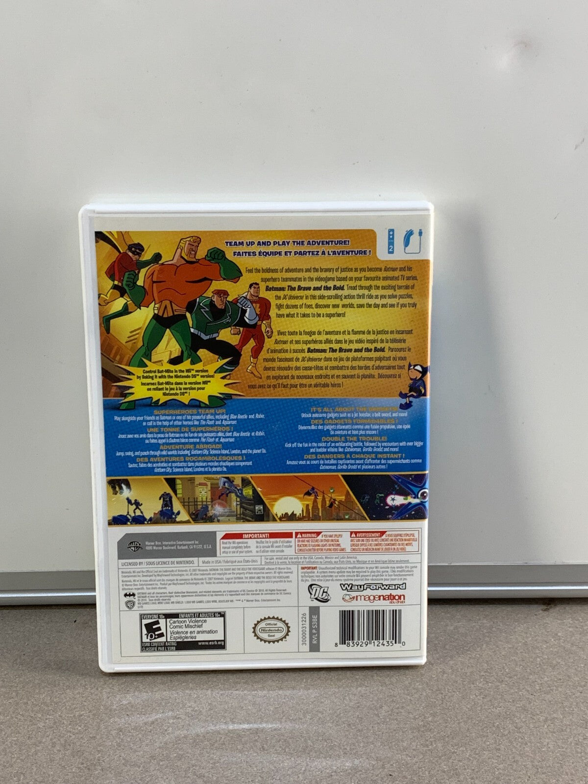 Batman: The Brave and the Bold -The Videogame (Nintendo Wii, 2010) - Tested