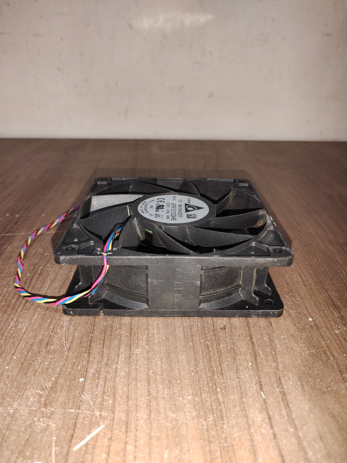 DELTA DC BRUSHLESS FAN - Model - QFR1212GHE  - Set of 2